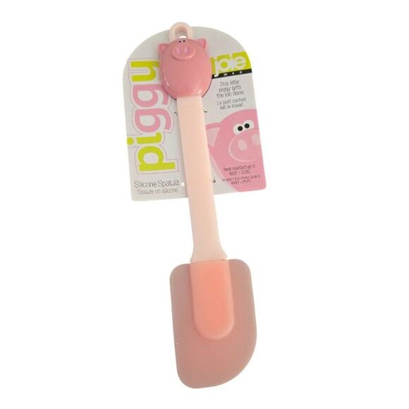 Joie Piggie NIP Spatula Pink Kitchen Utensil Silicone Decorative - Picture 1 of 1